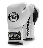 Gants de boxe CLETO REYES (Blanc, à lacets)