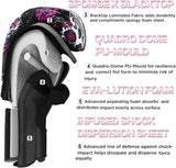 Gants de boxe Crâne Fleur - détails constitutif