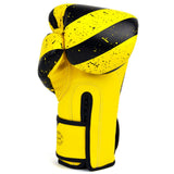 Gants de boxe FAIRTEX (Jaune et Noir), en microfibres