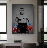 Tableau Prime Mike Tyson (néon)