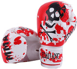 Gants de boxe TETE DE MORT SANGLANT