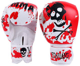Gants de boxe TETE DE MORT SANGLANT