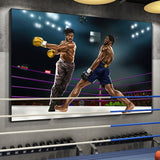 Tableau boxe Black Panther Marvel