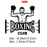 Stickers boxe boxeur ring