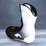 Chaussure boxe montante, vue arrière