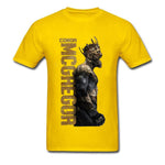 T shirt Conor McGregor 2023, couleur jaune
