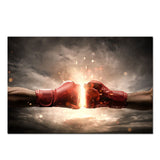 Tableau boxe le choc des Titans, vierge