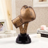 Trophée boxe représentant un gant de boxe en bronze