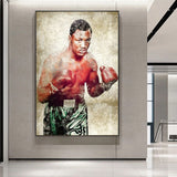 Tableau boxe vintage Joe Frazier
