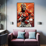 Tableau boxe Floyd Mayweather