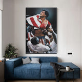 Tableau Rocky Balboa dans salon
