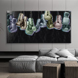 Tableau gants de boxe taille XXL