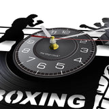 Décoration boxe <br> Horloges lumineuses boxe