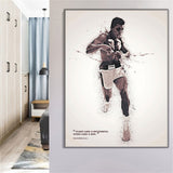 Tableau boxe Mohamed Ali