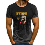 T shirt boxe Mike Tyson (couleur gris)