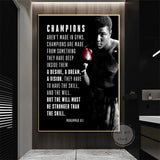 Tableau citation Mohamed Ali