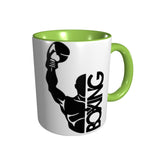 tasse boxe couleur vert