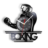 Décoration boxe <br> Horloges lumineuses boxe