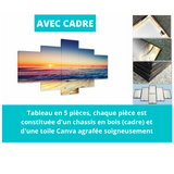 variante avec cadre en bois