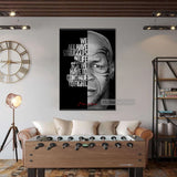 Tableau boxe Mike Tyson VISAGE affiché dans salle de jeu