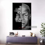 Tableau boxe Mike Tyson VISAGE affiché dans salon