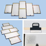 Tableau boxe 5 pièce avec cadre et détail fixation