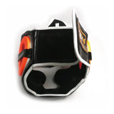 Casques de boxe orange, scratch