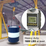 fixation d'un baril très lourd au plafond