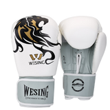 Gants de boxe DRAGON BLANC (compétition)