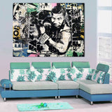 tableau boxe Mike Tyson (l'artiste)