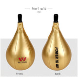 Poire boxe en cuir PU, vue avant et arrière