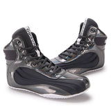 Chaussures de boxe basse ultra gris, vue commerciale