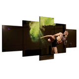 Tableau boxe 5 pièces Conor Mc Gregor champion UFC