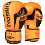 Gants de boxe ORANGE (Gingpai)