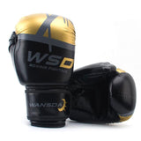 Gants de boxe noir, polyvalent, antitranspirant