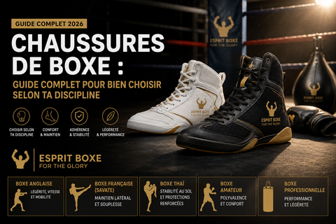 Chaussures de boxe : guide complet pour bien choisir selon ta discipline 2026