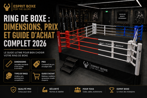 Ring de boxe : dimensions, prix et guide d'achat 2026