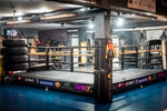 Jupe de ring avec logo sponsors