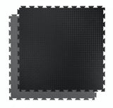 Tapis Puzzle (noir / gris)