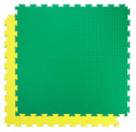 Tapis Puzzle (vert / jaune)