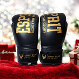 Gants de sparring Esprit Boxe (Noir et Or)