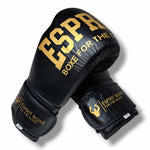 Gants de sparring Esprit Boxe (Noir et Or)