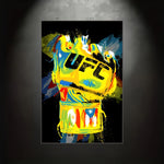 Tableau Gant UFC (tableau artistique)