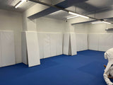 Protection de mur pour un club de jiu-jitsu brésilien