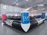 Ring gonflable pour un club de boxe francaise BFSJ