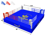 Ring de boxe de compétition pour le Capbreton Boxing Club