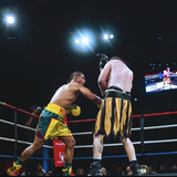 Coins de ring pour le combat de Leonardo Mosquea contre Jeison Troncoso