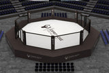 Cage MMA de compétition conforme IMMAF UFC avec portes homologuées