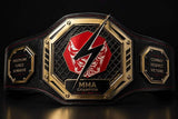 Ceinture personnalisée premium pour un gala de MMA en France (Raiden Event)