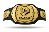 Ceinture personnalisée evenement MMA Citadelle